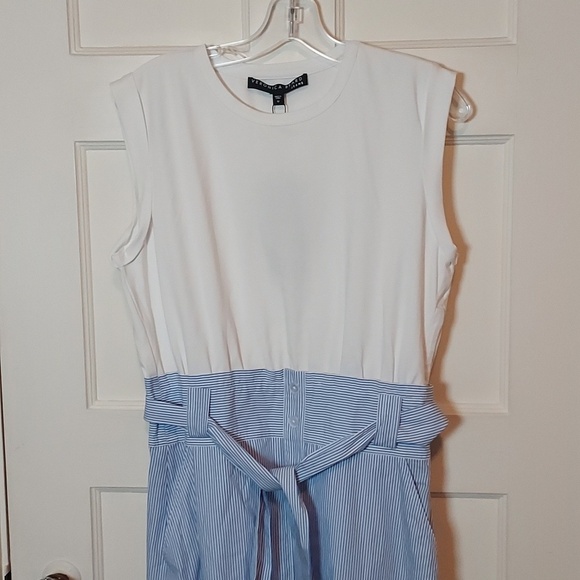 Veronica Beard Capri Combo Midi Dress - Picture 6 of 16